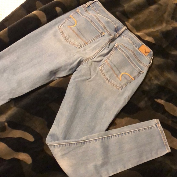 American eagle light wash skinny jegging - Picture 4 of 5